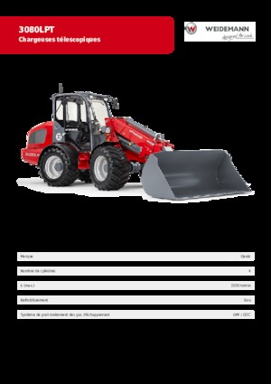 व्हील लोडर Weidemann 3080 LP T 