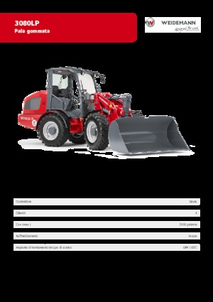 व्हील लोडर Weidemann 3080 LP 