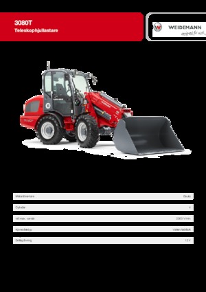 व्हील लोडर Weidemann 3080 T