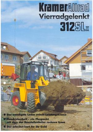 व्हील लोडर Kramer 312 SL