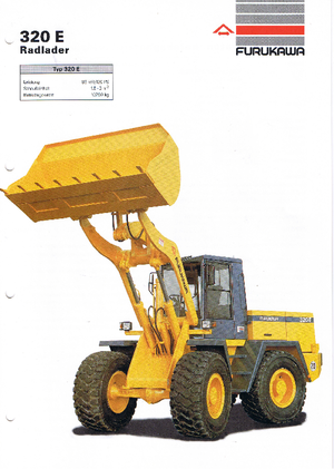 व्हील लोडर Furukawa 320 E