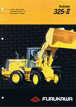 व्हील लोडर Furukawa 325 II