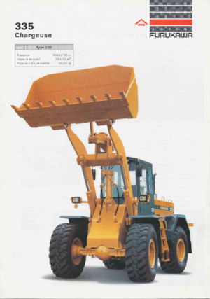 व्हील लोडर Furukawa 355