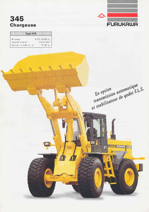 व्हील लोडर Furukawa 345