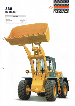 व्हील लोडर Furukawa 355