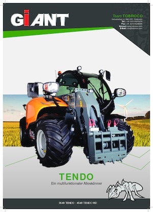 टेलीहैंडलर Giant 3648 Tendo