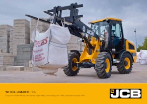 व्हील लोडर JCB 406