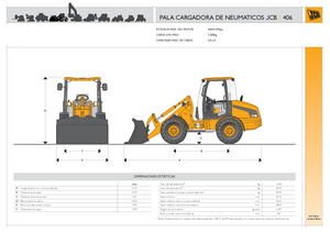 व्हील लोडर JCB 406 ZX