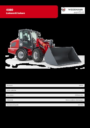 व्हील लोडर Weidemann 4080