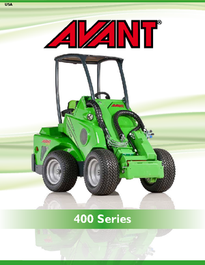 व्हील लोडर Avant Tecno 419