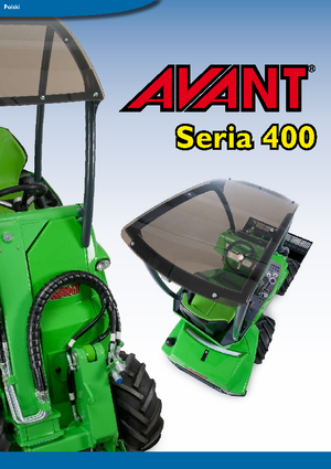 व्हील लोडर Avant Tecno Avant 420