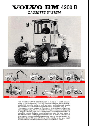 व्हील लोडर Volvo 4200 B