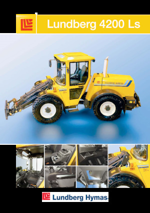 व्हील लोडर Lundberg Hymas 42000 Ls