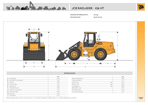व्हील लोडर JCB 426 HT