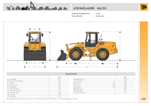 व्हील लोडर JCB 426 ZX