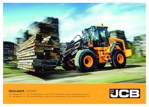 व्हील लोडर JCB 437 HT