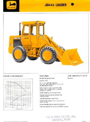व्हील लोडर John Deere Construction 444