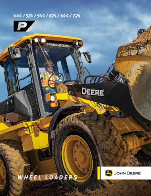 व्हील लोडर John Deere Construction 724 P