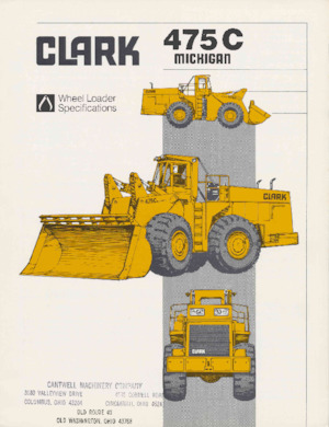 व्हील लोडर Clark Michigan 475C