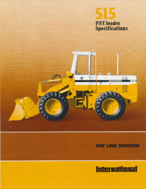 व्हील लोडर International Harvester 515