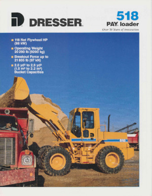 व्हील लोडर Dresser 518