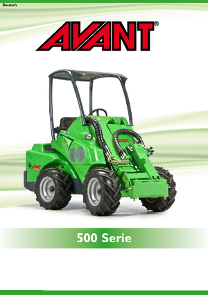 व्हील लोडर Avant Tecno Avant 525