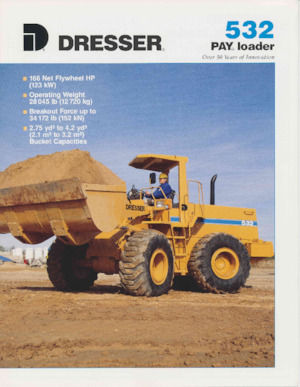 व्हील लोडर Dresser 532