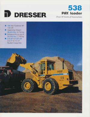 व्हील लोडर International Harvester 538