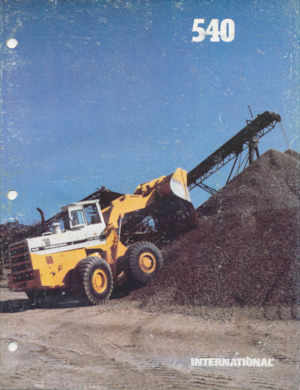व्हील लोडर International Harvester 540