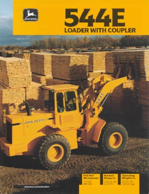 व्हील लोडर John Deere Construction 544 E TC