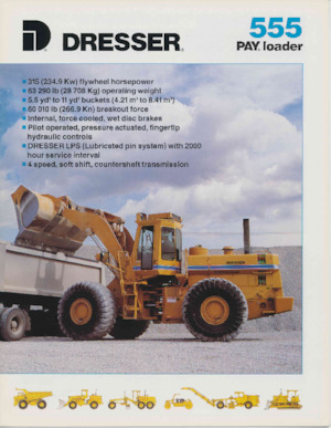 व्हील लोडर International Harvester 555