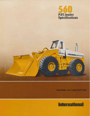 व्हील लोडर International Harvester 560