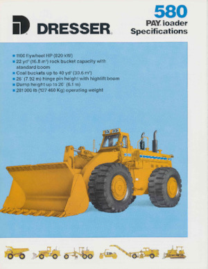 व्हील लोडर Dresser 580