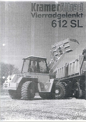 व्हील लोडर Kramer 612 SL