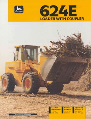 व्हील लोडर John Deere Construction 624 E