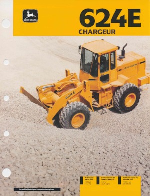 व्हील लोडर John Deere Construction 624 E