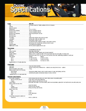 व्हील लोडर John Deere Construction 624 J WH