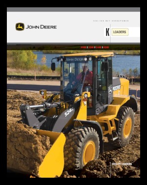 व्हील लोडर John Deere Construction 644 K