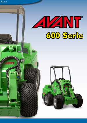 व्हील लोडर Avant Tecno Avant 630
