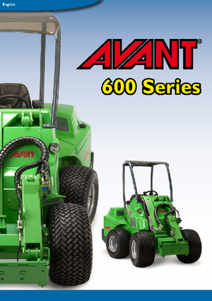 व्हील लोडर Avant Tecno Avant 630