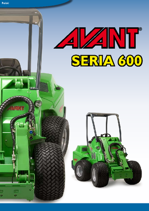 व्हील लोडर Avant Tecno Avant 630