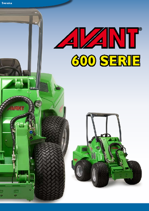 व्हील लोडर Avant Tecno Avant 630