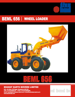 व्हील लोडर Beml 656
