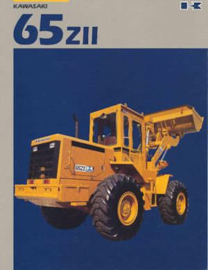व्हील लोडर Kawasaki 65Z II