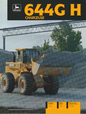 व्हील लोडर John Deere Construction 664 G H