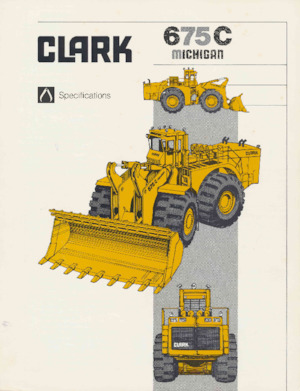 व्हील लोडर Clark Michigan 675C