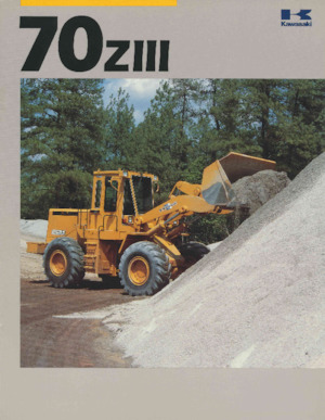 व्हील लोडर Kawasaki 70Z III