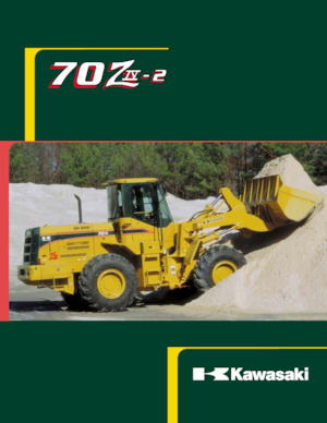 व्हील लोडर Kawasaki 70Z IV-2