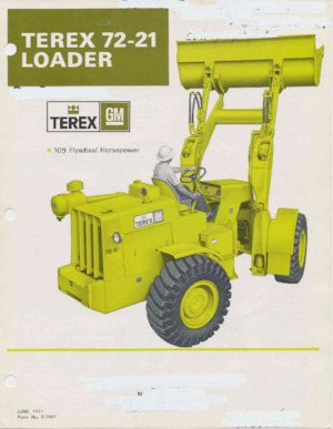 व्हील लोडर Terex 72-21