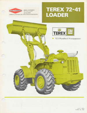 व्हील लोडर Terex 72-41